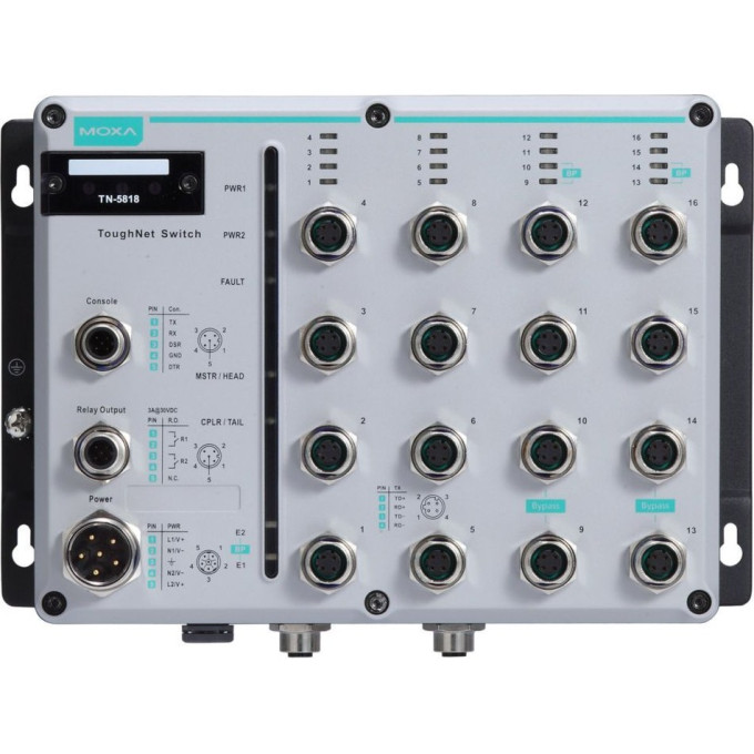 Коммутатор MOXA TN-4516A-12PoE-4GPoE-WV-CT-T 6108639